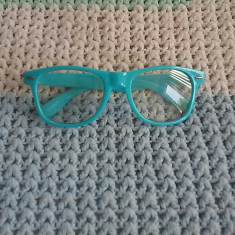 Wacky Blue Glasses